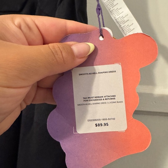 Yitty Fabletics Smooth as Hell Shaping dress Sz large - Picture 9 of 9